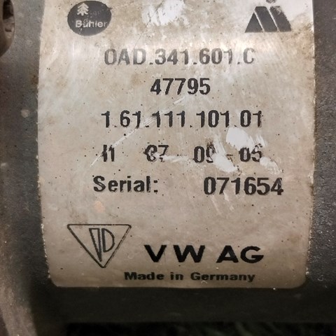 VAG 0AD341601C Мотор управления раздаткой в наличии Винница