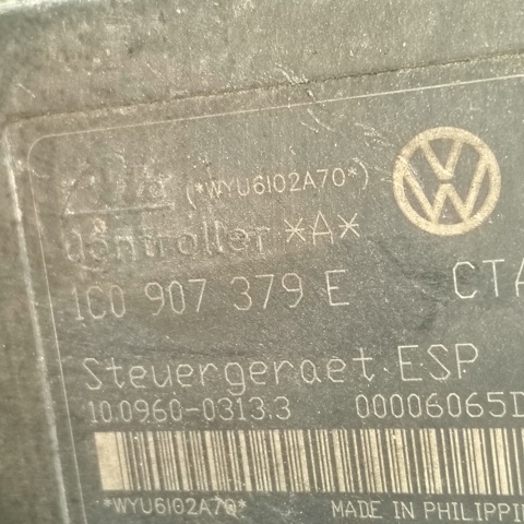 1C0907379E VAG Блок управления АБС (ABS) гидравлический купить в Тернополь