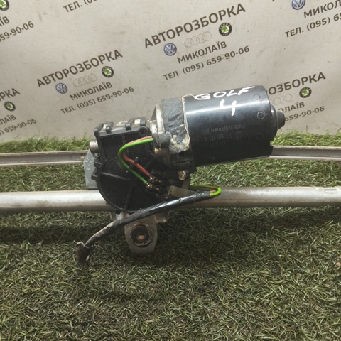 Мотор стеклоочистителя лобового стекла Фольксваген Гольф II