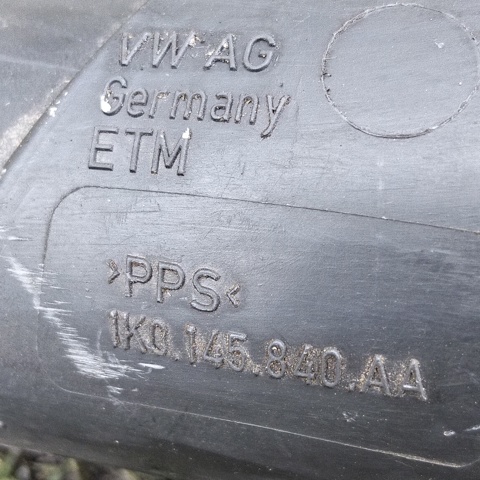 1K0145840AA VAG Патрубок интеркулера купить в Хмельницкий