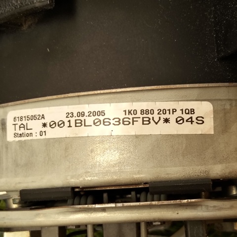 1K0880201P1QB VAG Подушка безопасности (AIRBAG) водительская купить в Черновцы