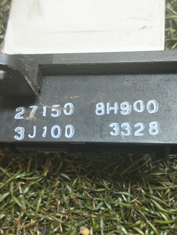 NISSAN 271508H900 Резистор (сопротивление) вентилятора печки (отопителя салона) в наличии Сумы