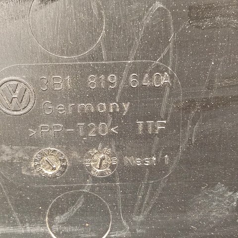 3B1819640A VAG Рамка фильтра салона купить в Ужгород