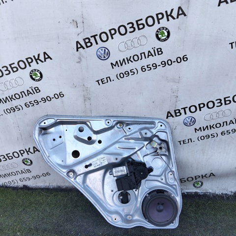 Моторчик стеклоподъемника двери задней, левой 3B9839751BF VAG