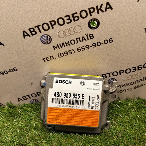 Модуль-процессор управления подушки безопасности 4B0959655E VAG