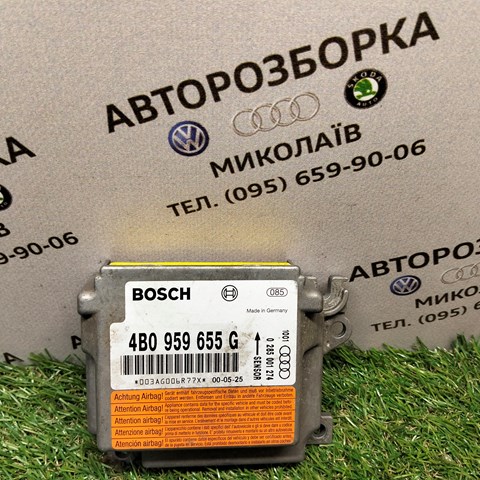 Модуль-процессор управления подушки безопасности 4B0959655G VAG