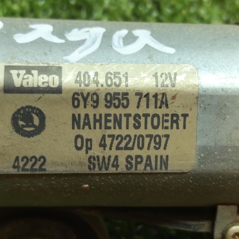 6Y9955711A VAG Моторчик заднего дворника купить в Кривой Рог