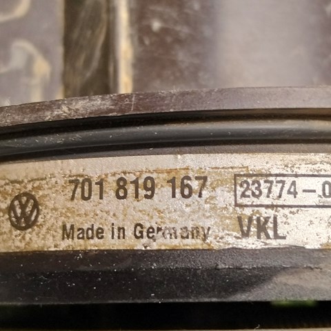 VAG 701819167 Мотор вентилятора печки (отопителя салона) задний в наличии Каменское