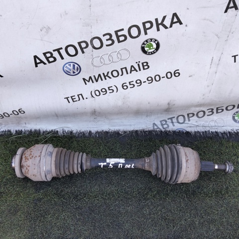 Привод в сборе левый 7H0407271AS VAG