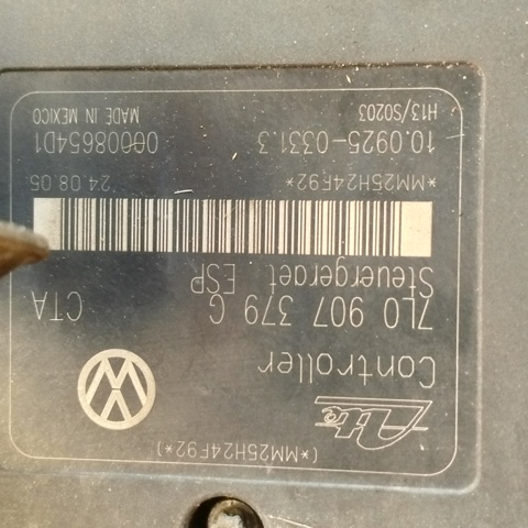 VAG 7L0907379G Блок управления АБС в наличии Харьков