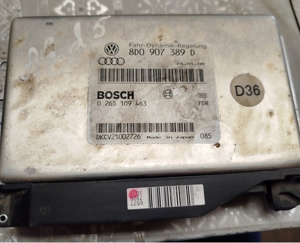 Блок управления ESP 8D0907389D VAG