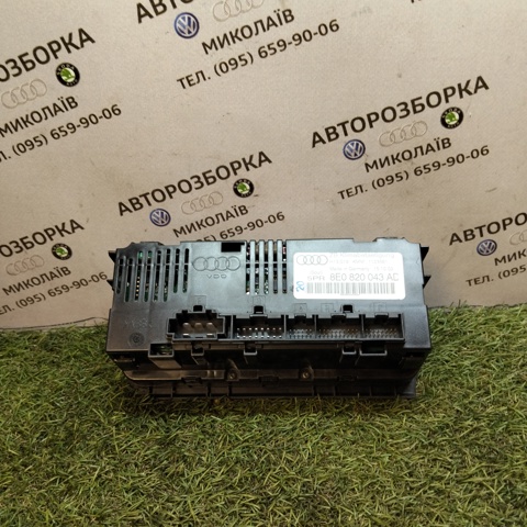 8E0820043AD VAG Блок управления кондиционером купить в Полтава