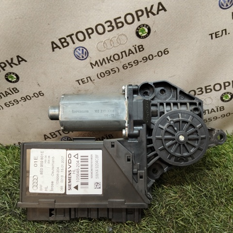 Мотор стеклоподъемника двери задней, левой 8E0959801E VAG