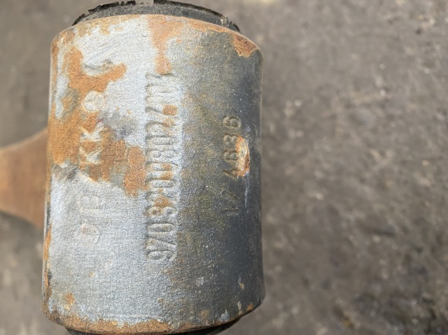 Рессоры передние (пружины передней подвески) 9703200802 MERCEDES