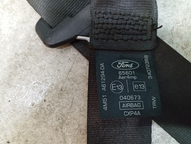 4M51A61295DA FORD Левый ремень безопасности купить в Тернополь