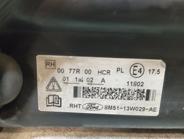 8M5113W029AF Фара правая купить Киев