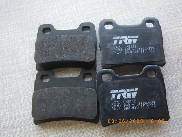 TRW GDB1639 Задние тормозные колодки в наличии Харьков