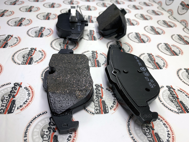 MERCEDES 0004200205 Колодки тормозные задние дисковые в наличии Каменское