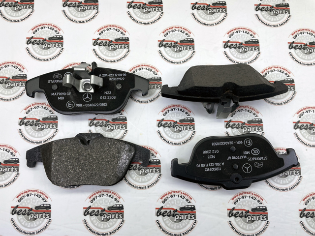 0004200205 MERCEDES Колодки тормозные задние дисковые купить в Кривой Рог