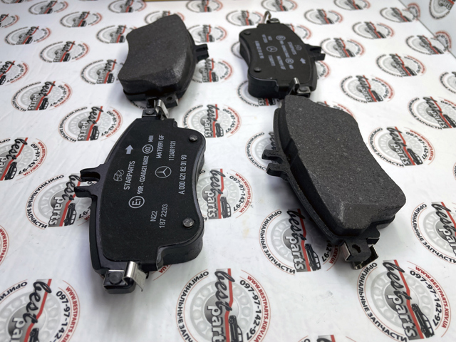 MERCEDES 000420140590 Колодки тормозные передние дисковые в наличии Днепр