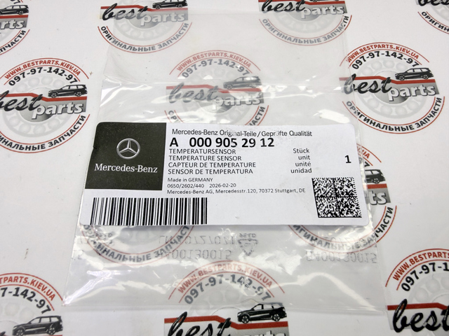 MERCEDES 0009052912 Датчик температуры окружающей среды в наличии Ровно