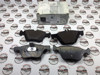 Колодки тормозные передние дисковые 004420072041 MERCEDES