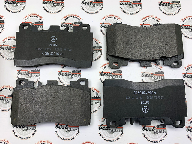 MERCEDES 0074207220 Колодки тормозные задние дисковые в наличии Винница
