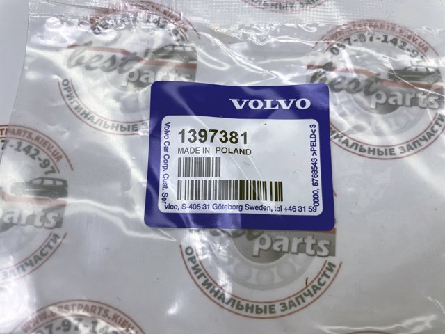 1397381 VOLVO Заглушка ГБЦ/блока цилиндров купить в Киев