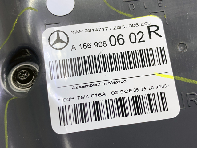 MERCEDES 1669060602 Задний фонарь в наличии Черновцы