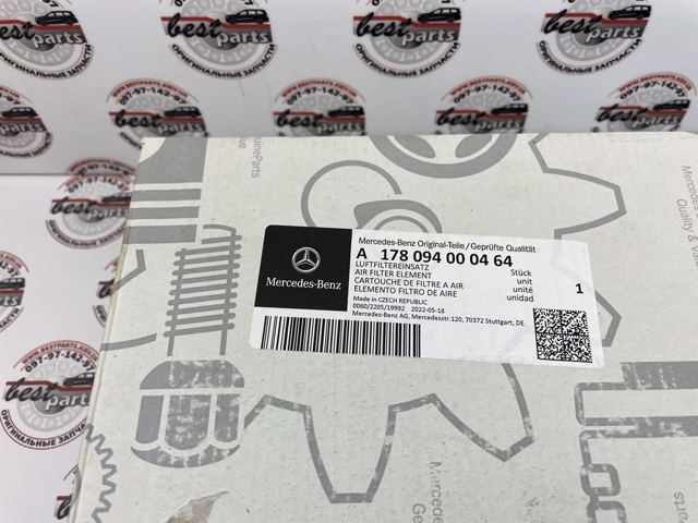 A1780940004 MERCEDES Воздушный фильтр купить в Николаев