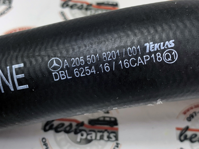 MERCEDES 2055018201 Шланг (патрубок) радиатора охлаждения верхний в наличии Тернополь