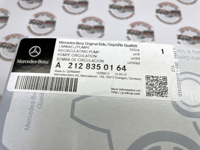 MERCEDES 2128350164 Помпа водяная (насос) охлаждения, дополнительный электрический в наличии Черновцы