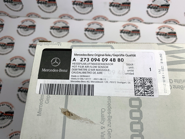 Датчик расхода воздуха 273094094880 MERCEDES