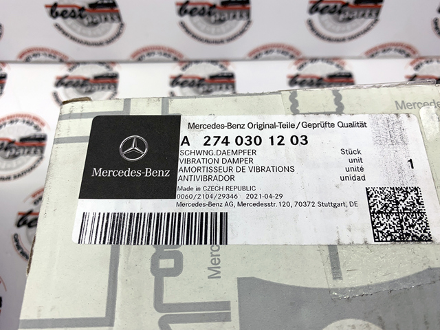 MERCEDES 2740301203 Шкив коленвала в наличии Ирпень
