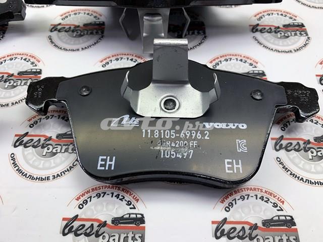 VOLVO 30742029 Колодки тормозные передние дисковые в наличии Львов
