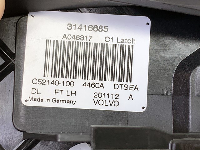 VOLVO 31416685 Замок двери передней левой в наличии Павлоград