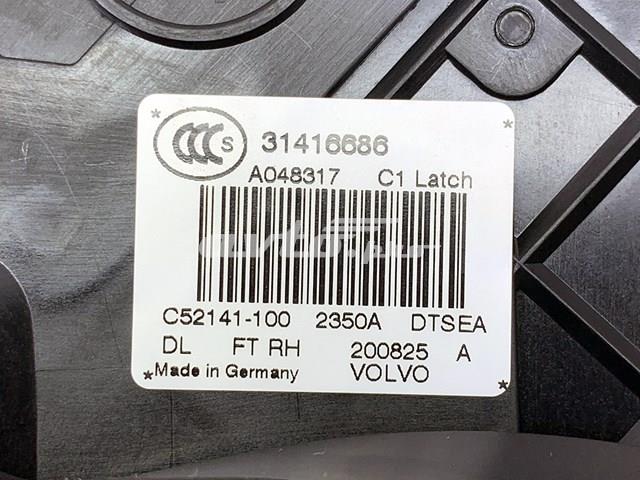 31416686 VOLVO Замок передней правой двери купить в Львов