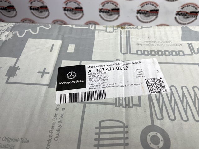 MERCEDES 4634210312 Передние тормозные диски в наличии Львов
