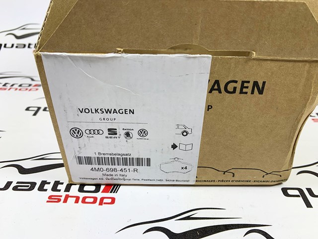 4M0698451R VAG Задние тормозные колодки купить в Украина