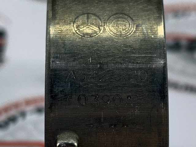 Шатунные вкладыши коленвала 6420300360 MERCEDES
