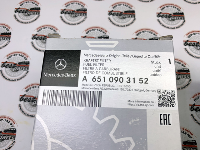 MERCEDES 6510903152 Фильтр топливный в наличии Житомир