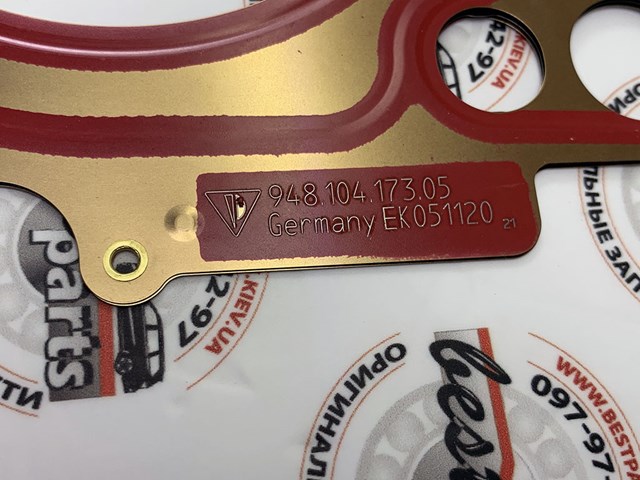 94810417305 PORSCHE Прокладка головки блока цилиндров (ГБЦ) правая купить в Запорожье