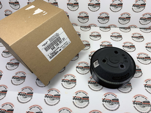 Шкив водяного насоса Порше Кайен II