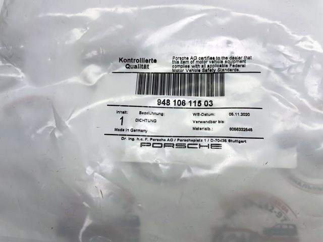94810611503 PORSCHE Прокладка водяной помпы купить в Тернополь