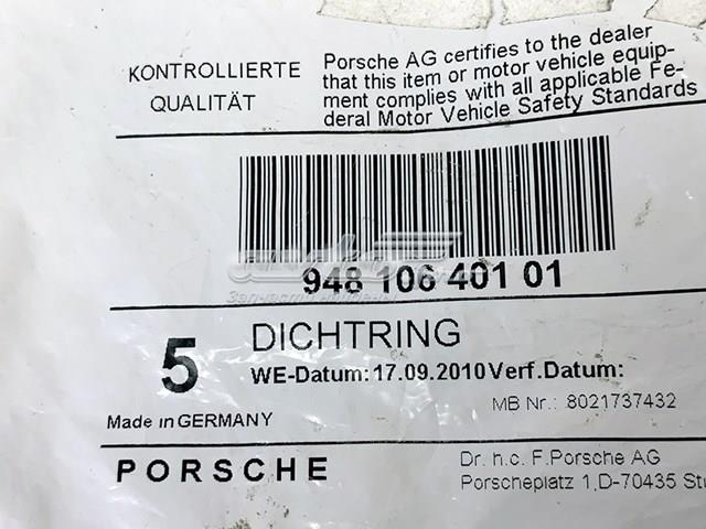 94810640101 PORSCHE Прокладка корпуса термостата купить в Полтава