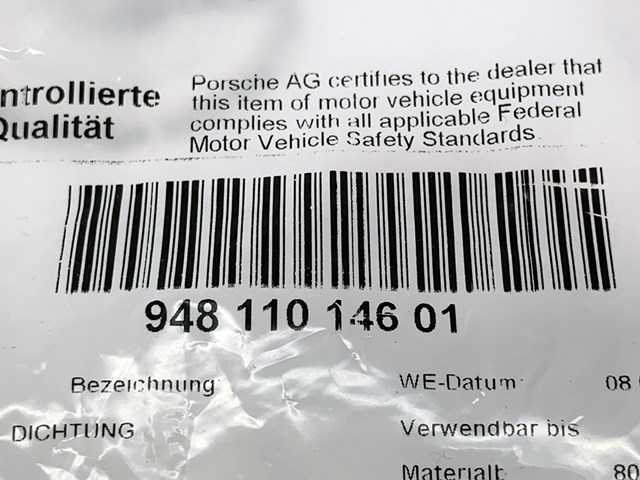 94811014601 Прокладка впускного коллектора купить Полтава