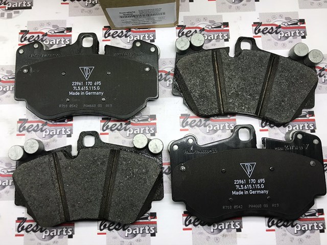 95535193952 PORSCHE Колодки тормозные передние дисковые купить в Харьков