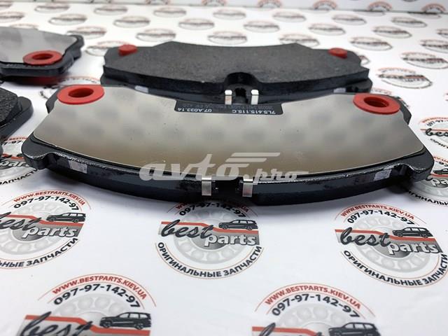 95535193970 PORSCHE Передние тормозные колодки купить в Украина
