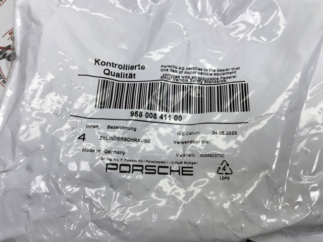 PORSCHE 95800841100 в наличии Павлоград
