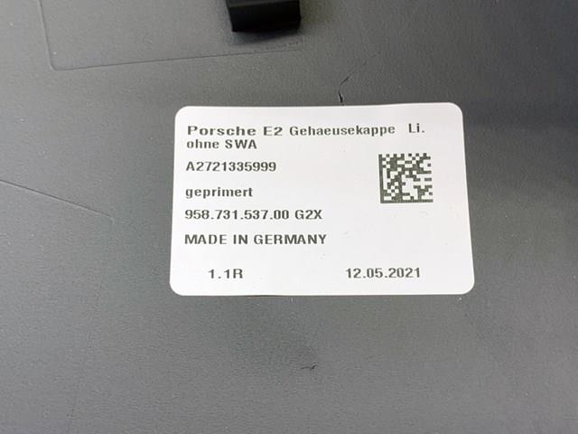 PORSCHE 95873153700G2X Накладка (крышка) зеркала заднего вида левая в наличии Полтава